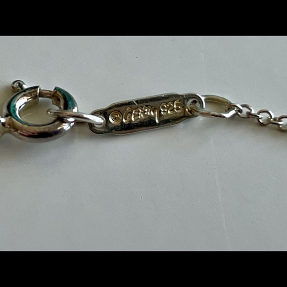 New Tiffany & Co. Frank Gehry FOG Initial Necklace - Picture 5 of 5